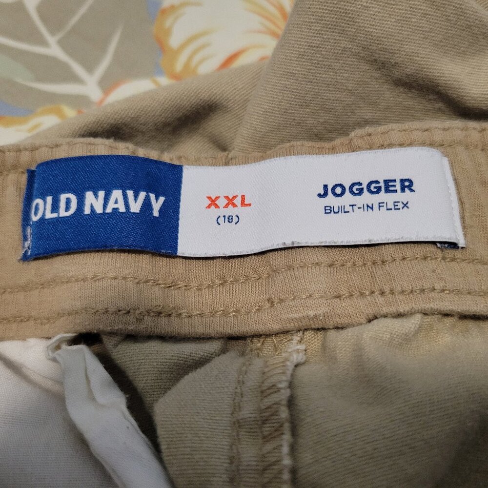 Lot of 4 - Old Navy Boys XXL 18 Jogger & Straight Built in Flex Pants Bundle Set - Picture 7 of 7